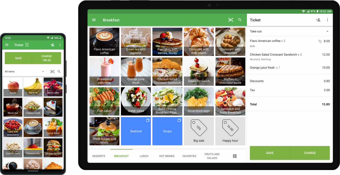 screenshot of Loyverse POS